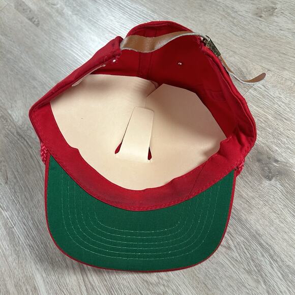 Vintage New Mexico Lobos Hat Strapback College Youngan Red Rope Cap - Picture 3 of 8